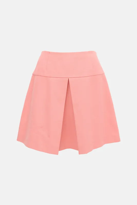 2007 Pleated Mini Skirt made by Miu Miu