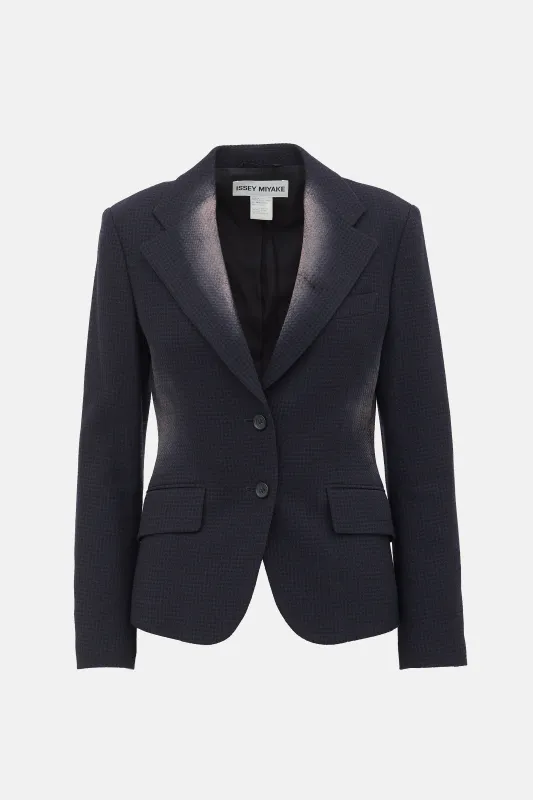 Wool Faded Blazer made by Issey Miyake
