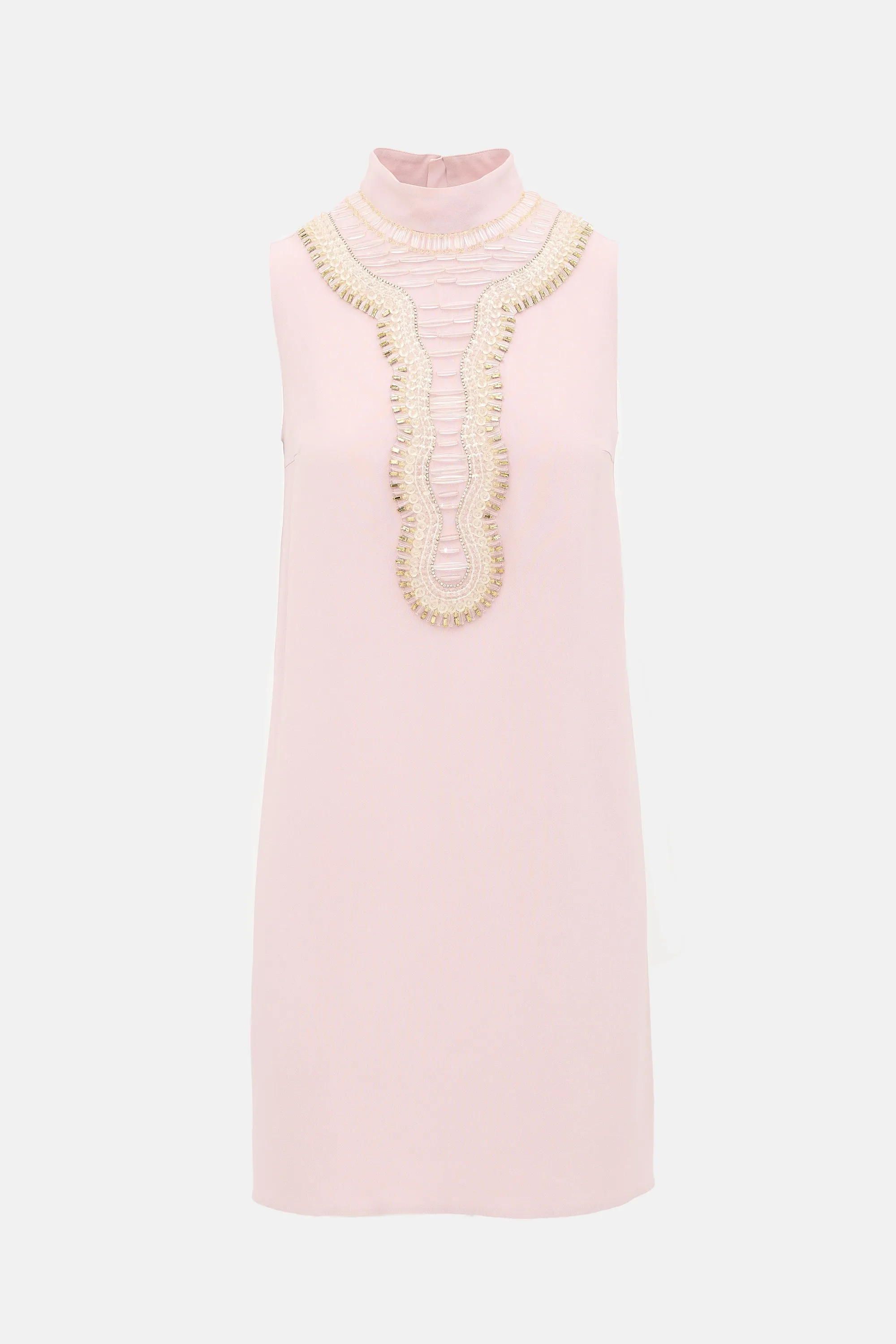 2017 Crepe Embellished Dress sold by VSP Consignment
