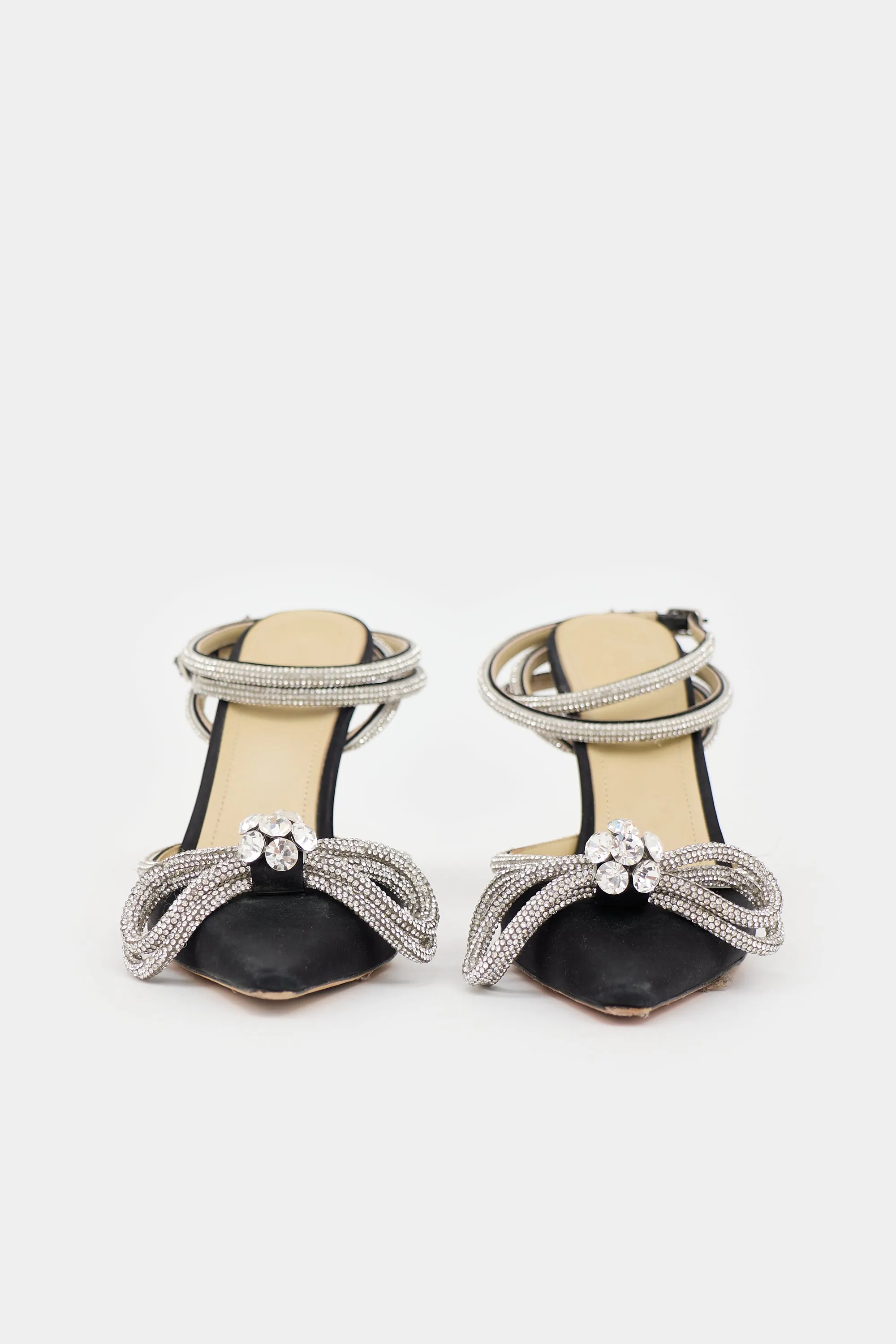 Satin Double Bow Heel sold by VSP Consignment product image thumbnail 3