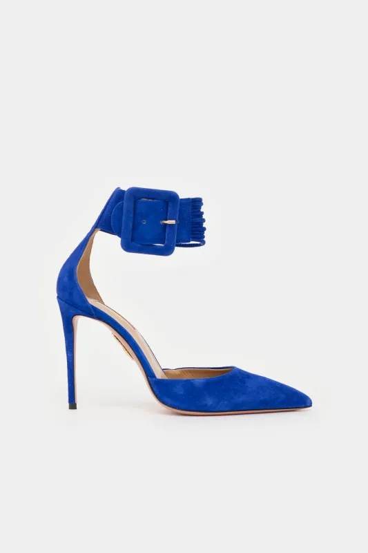 Suede Casablanca Heel made by Aquazzura