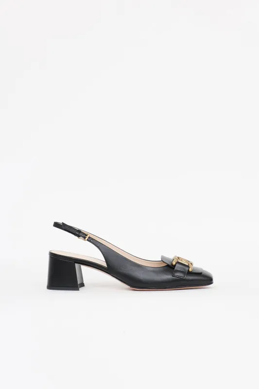 Kate 60mm Slingback Pump made by Tod's