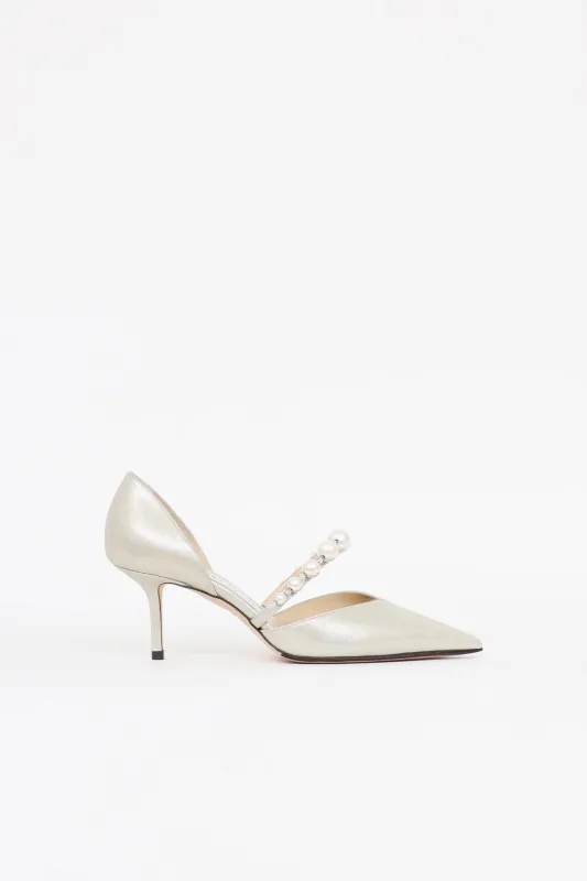Pearl Aurelie Pump made by Jimmy Choo