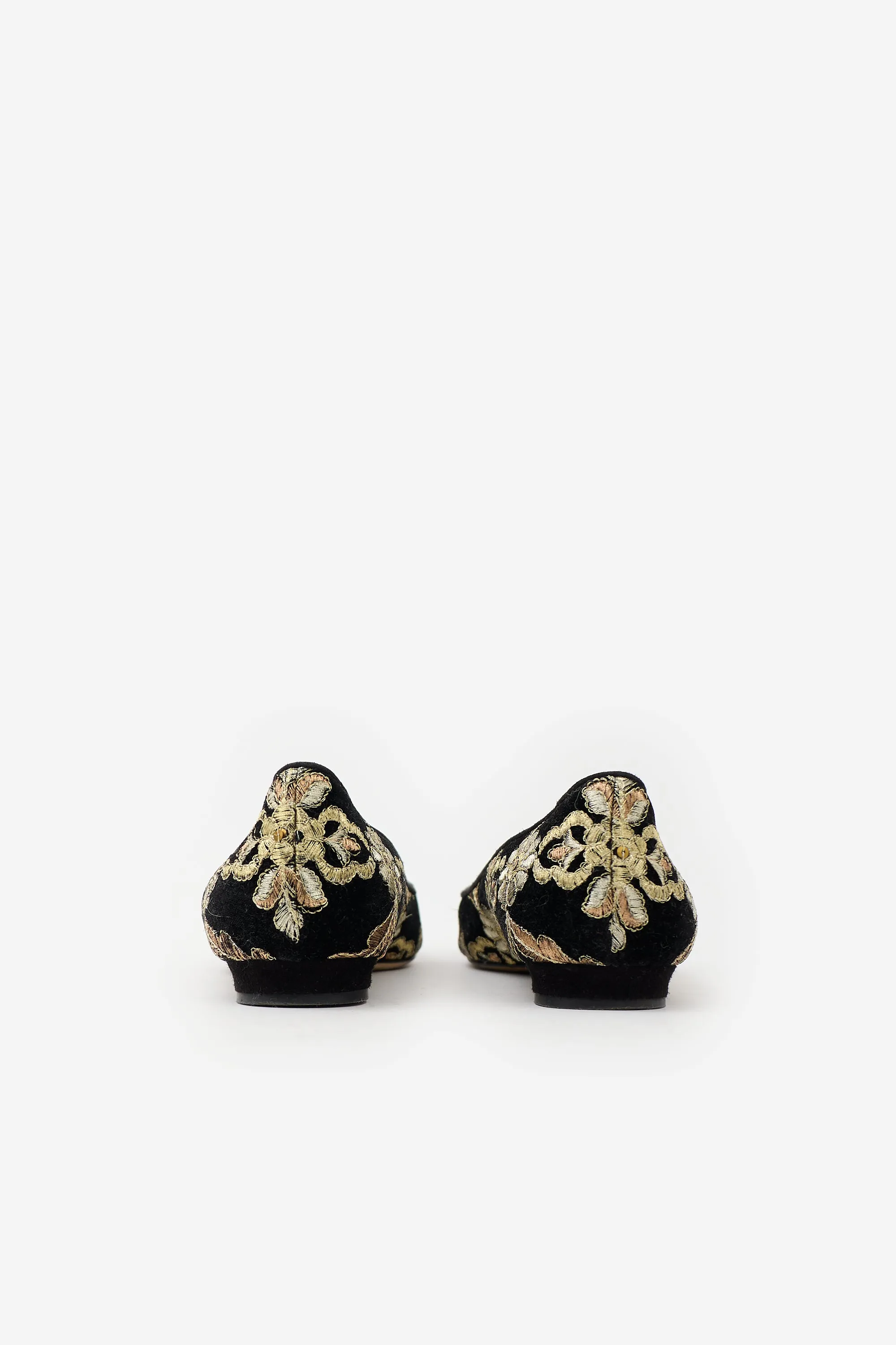 Velvet Embroidered Flat sold by VSP Consignment product image thumbnail 4