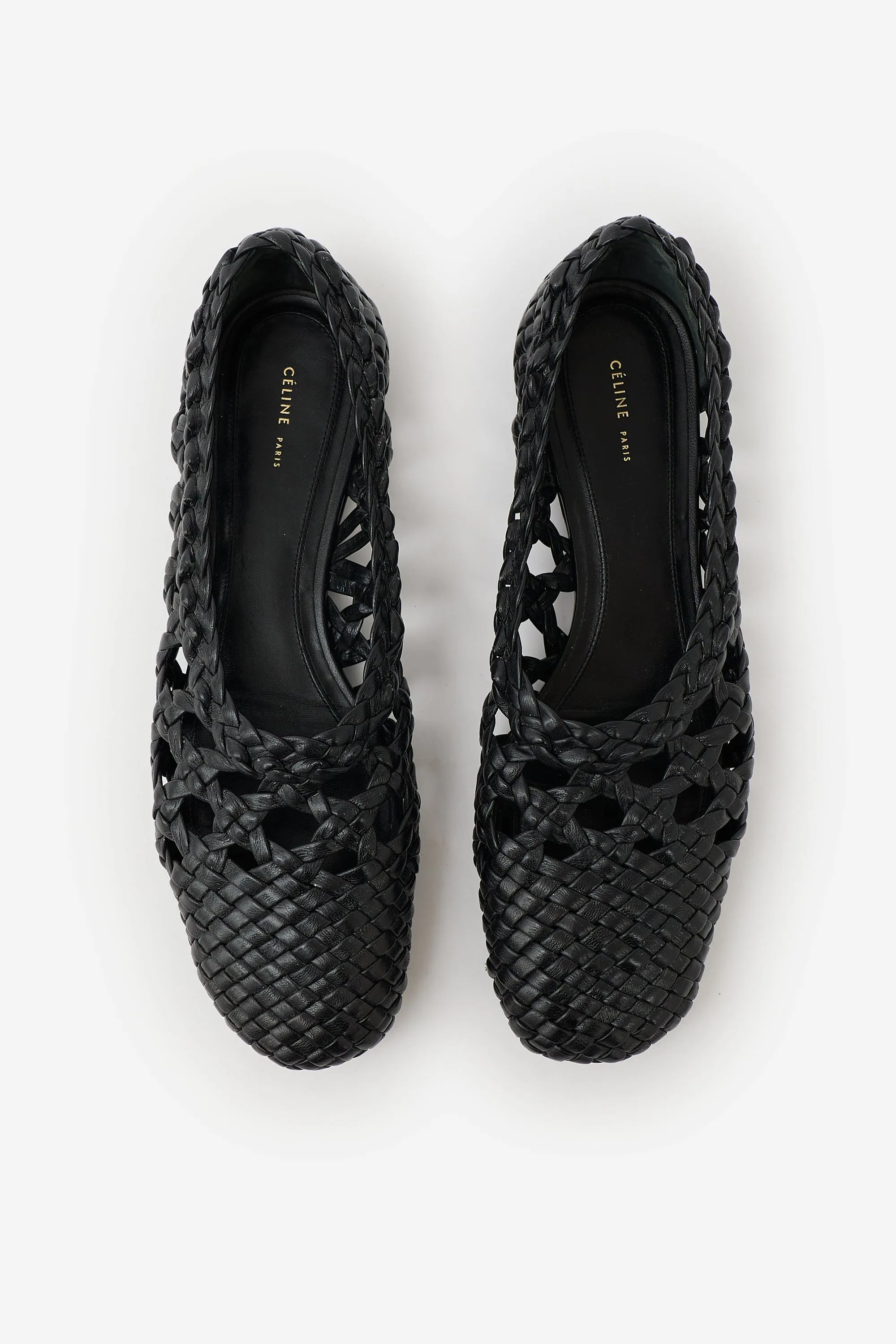 Leather Woven Flat sold by VSP Consignment product image thumbnail 2