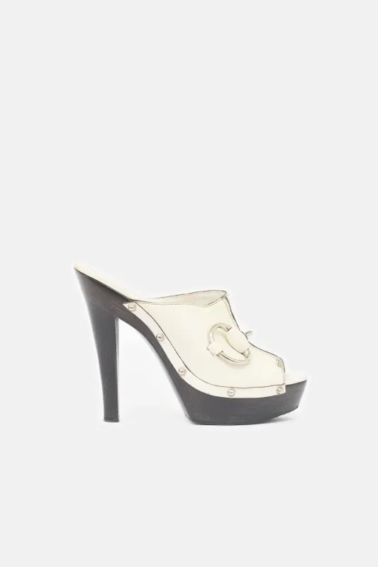 Leather Hasler GG Mule made by Gucci