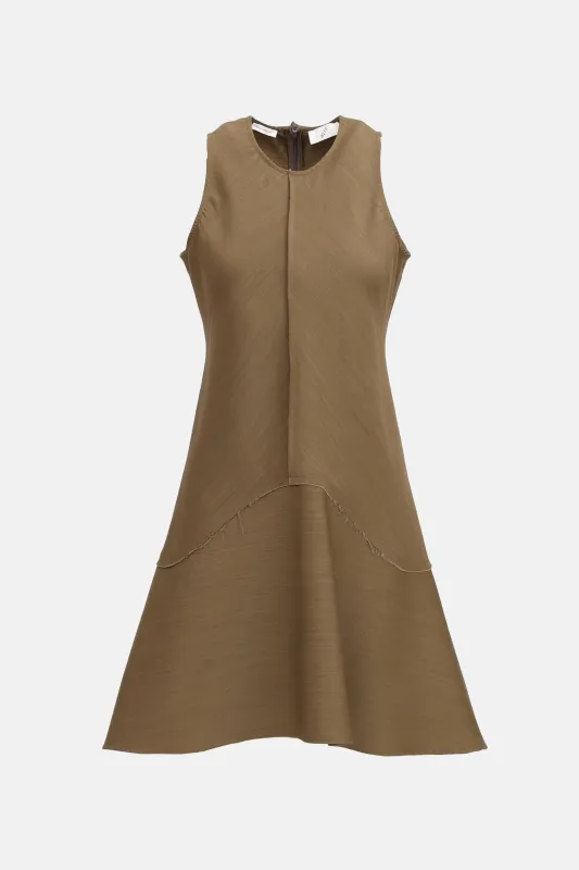 Raw Hem Sleeveless Dress made by Bite Studios