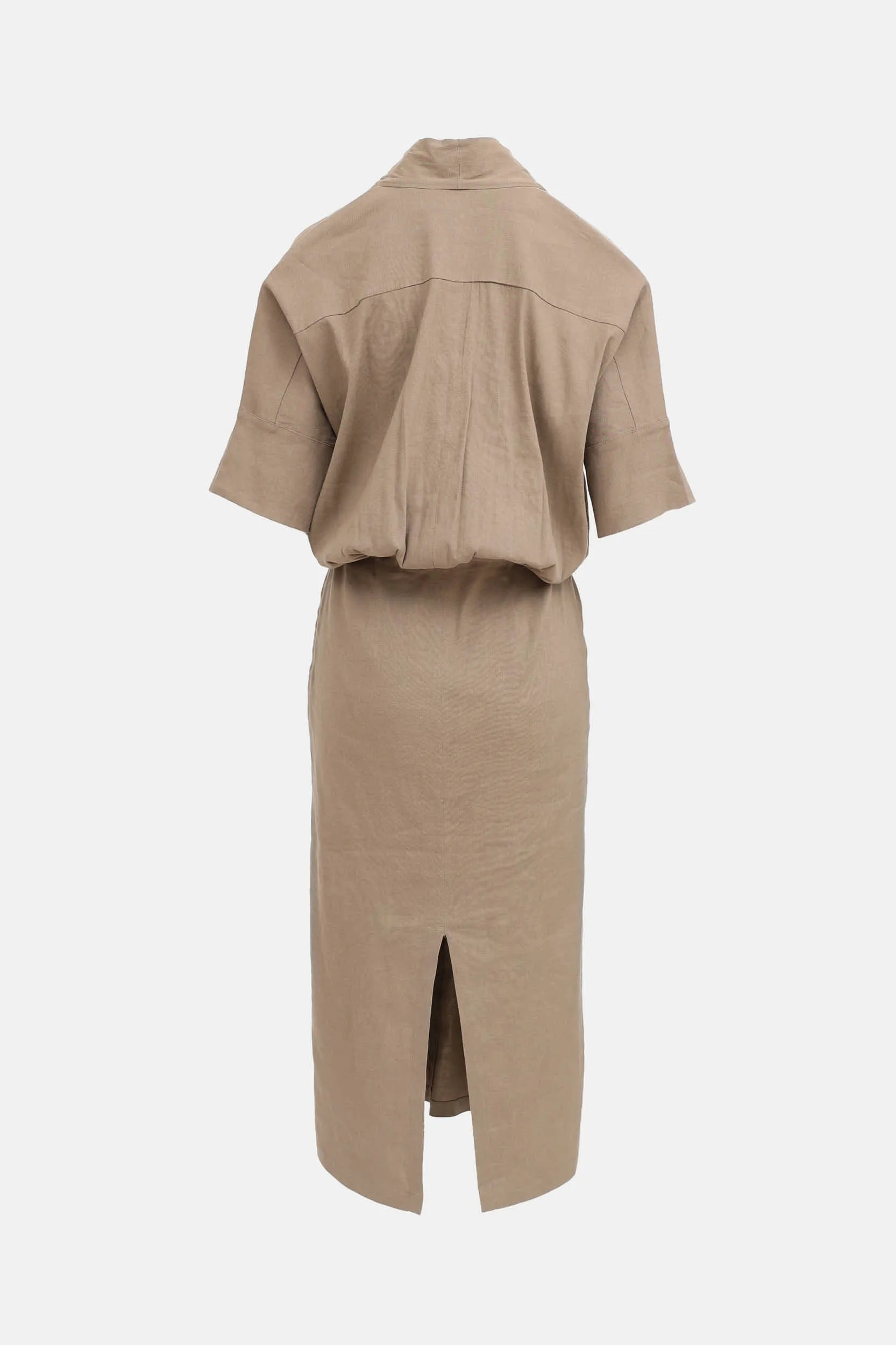 Linen V-Neck Dress sold by VSP Consignment product image thumbnail 2