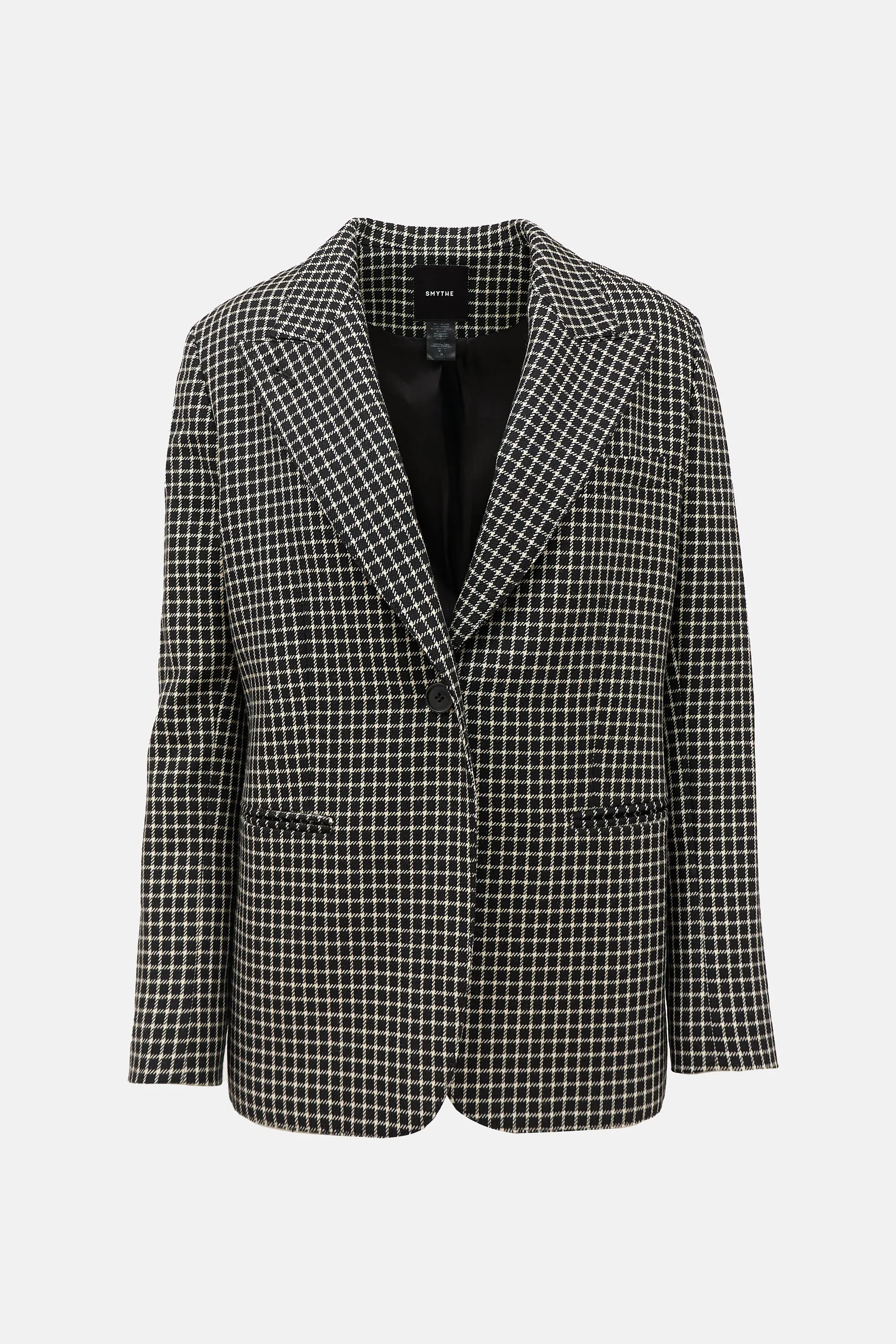 Wool Check Blazer sold by VSP Consignment