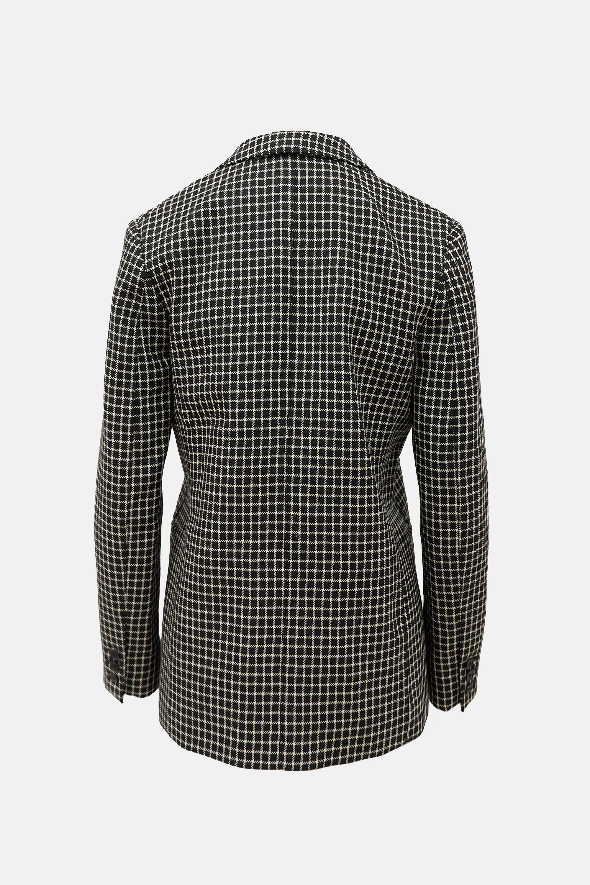 Wool Check Blazer sold by VSP Consignment product image thumbnail 2