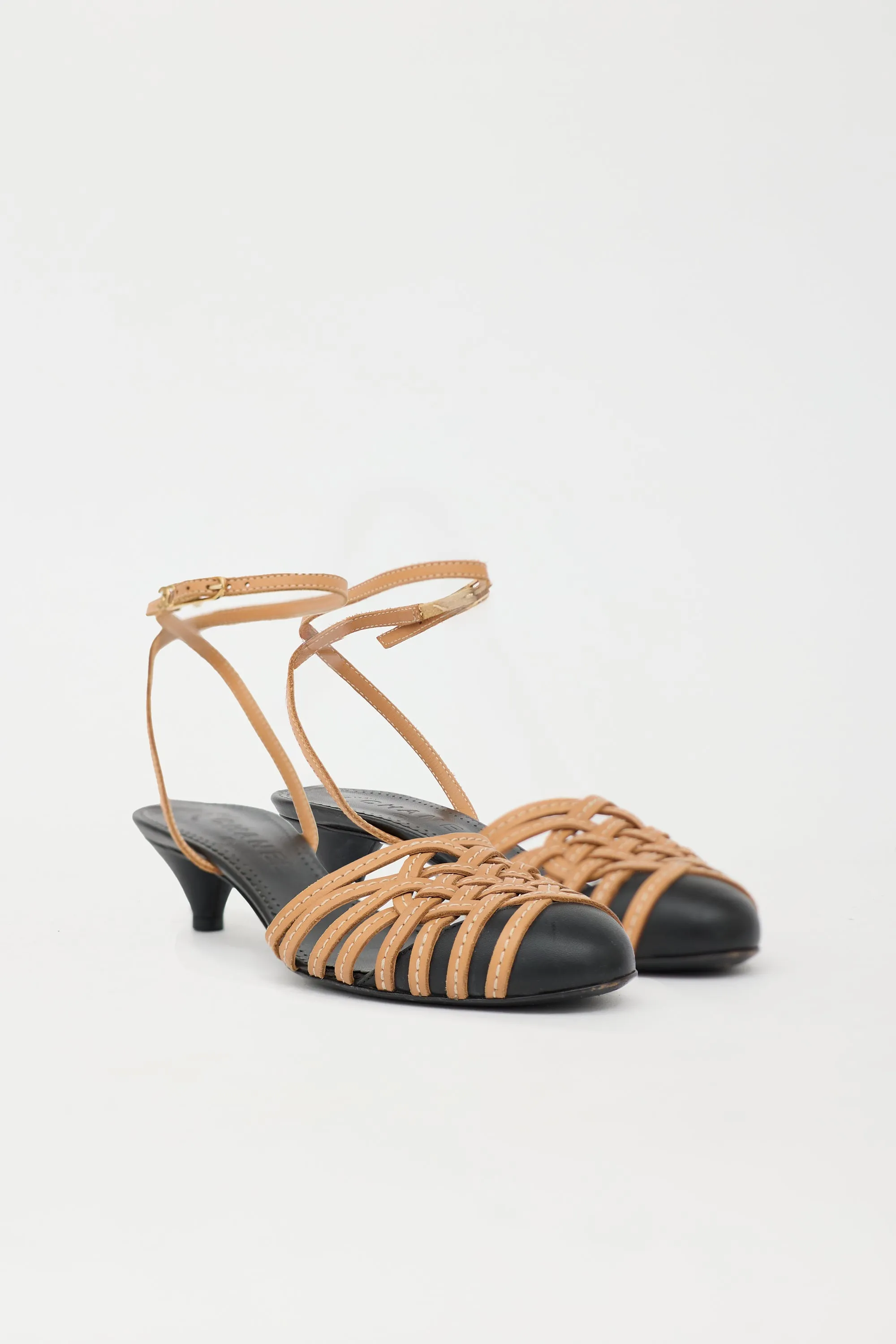 Leather Woven Sandal sold by VSP Consignment product image thumbnail 2