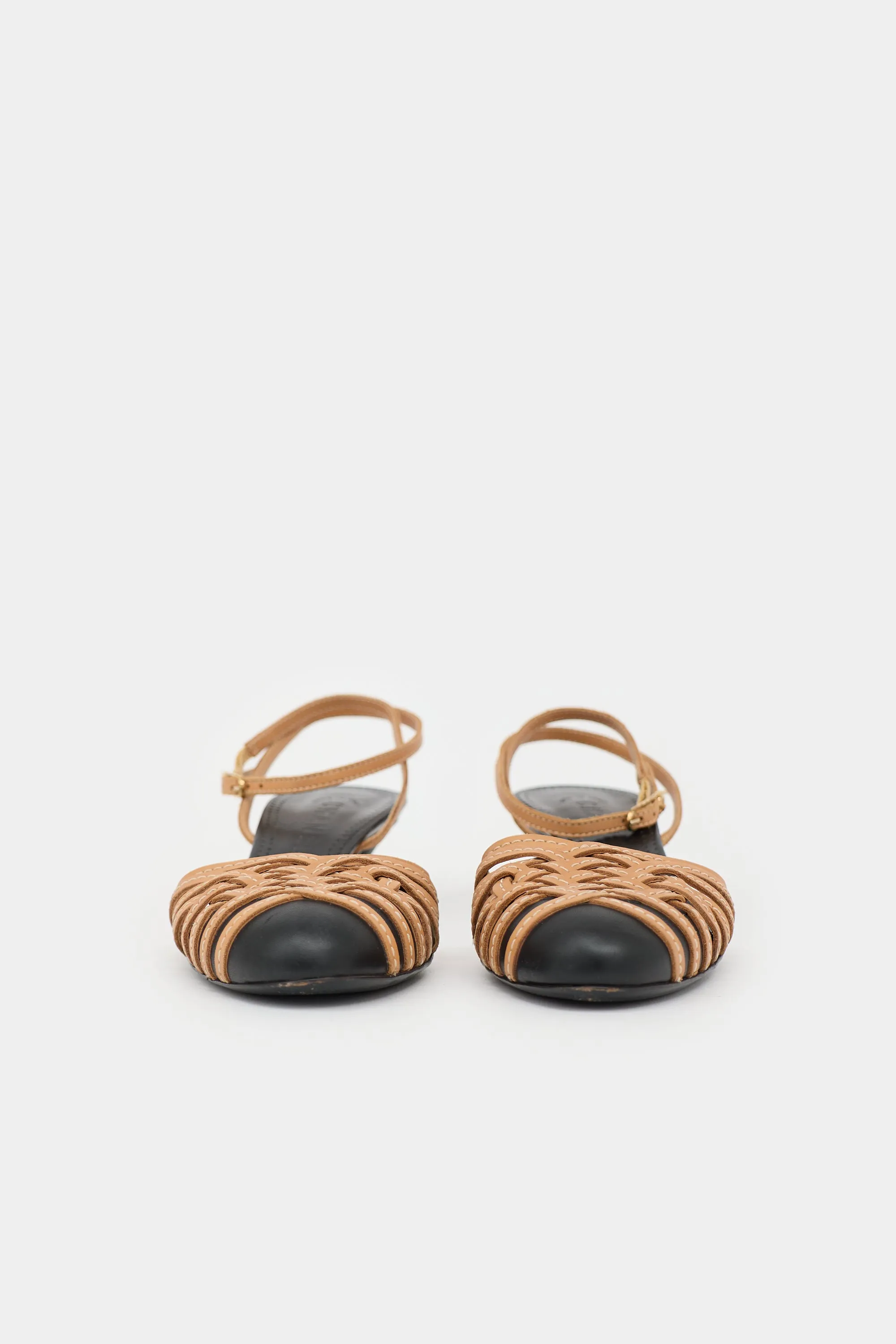 Leather Woven Sandal sold by VSP Consignment product image thumbnail 3