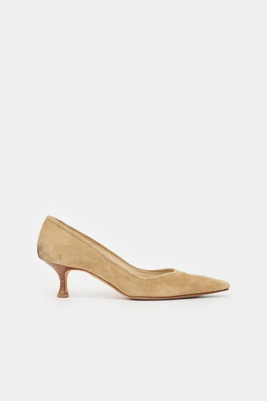 Suede Srila Pump made by Manolo Blahnik