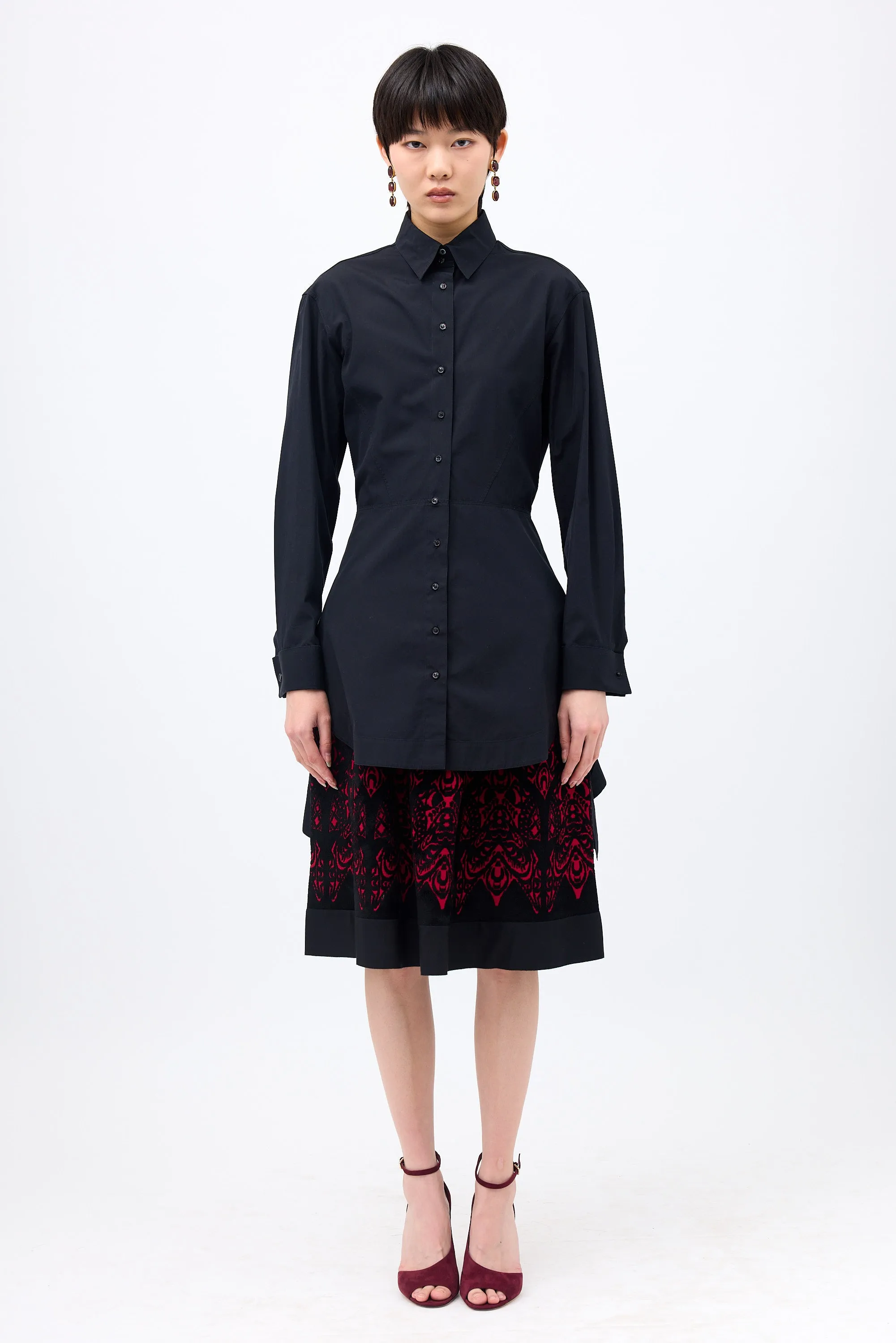 Ruched Hi-Low Shirt sold by VSP Consignment product image thumbnail 2