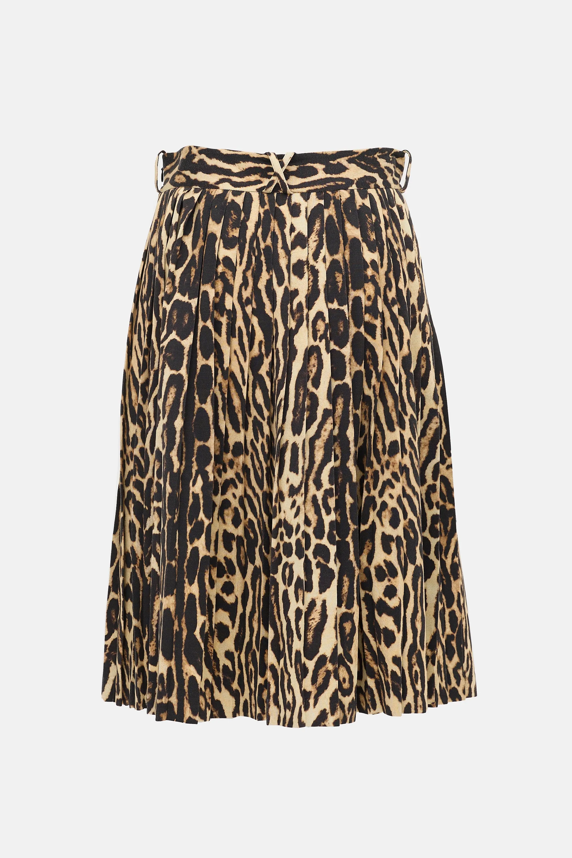 Silk Printed Pleated Skirt sold by VSP Consignment product image thumbnail 2