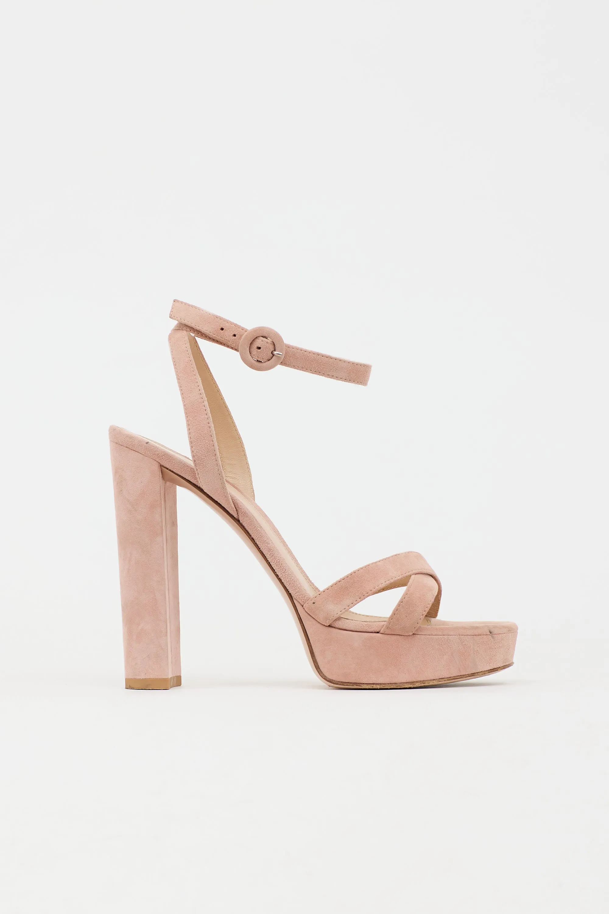 Suede Poppy Platform Sandal sold by VSP Consignment