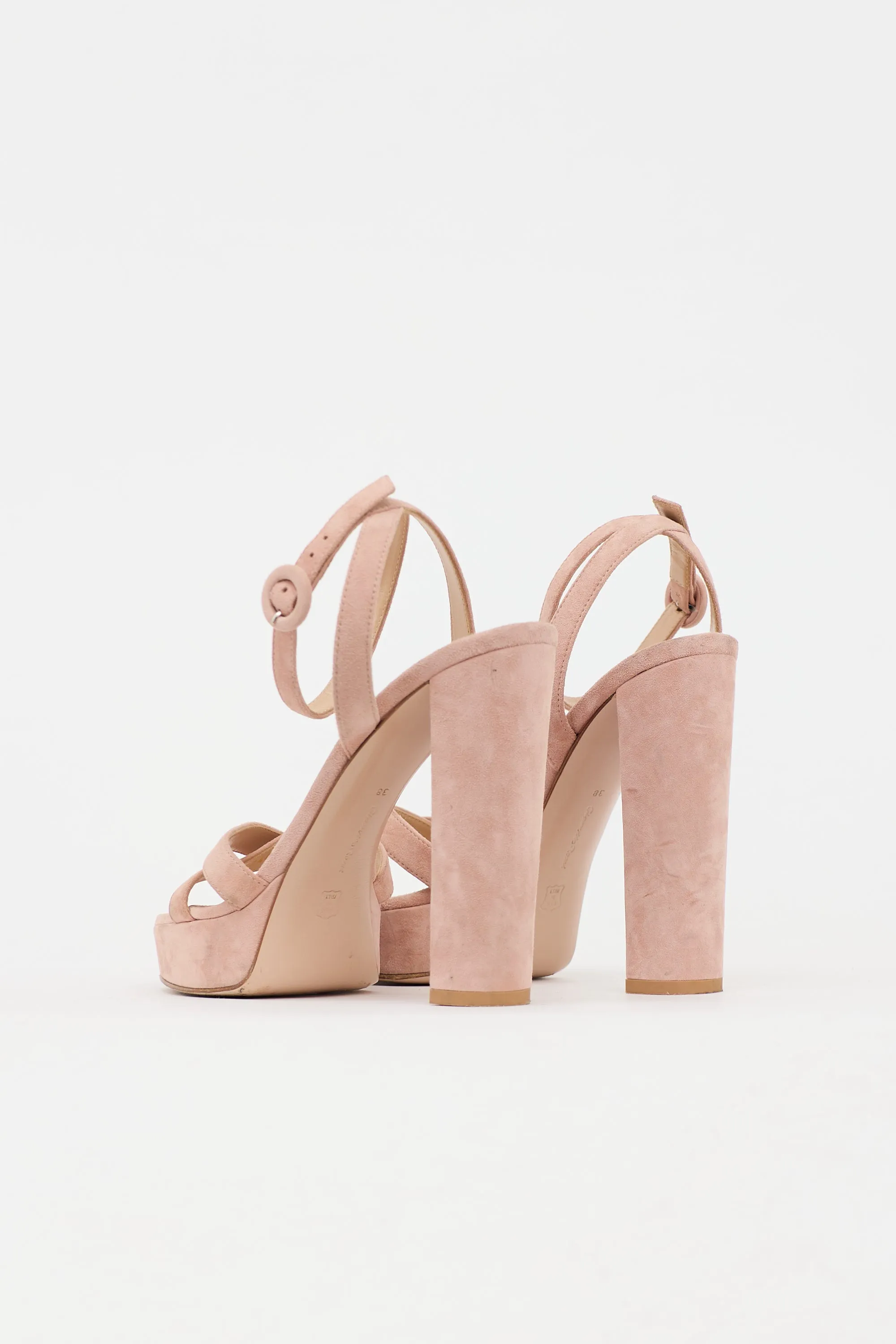Suede Poppy Platform Sandal sold by VSP Consignment product image thumbnail 4