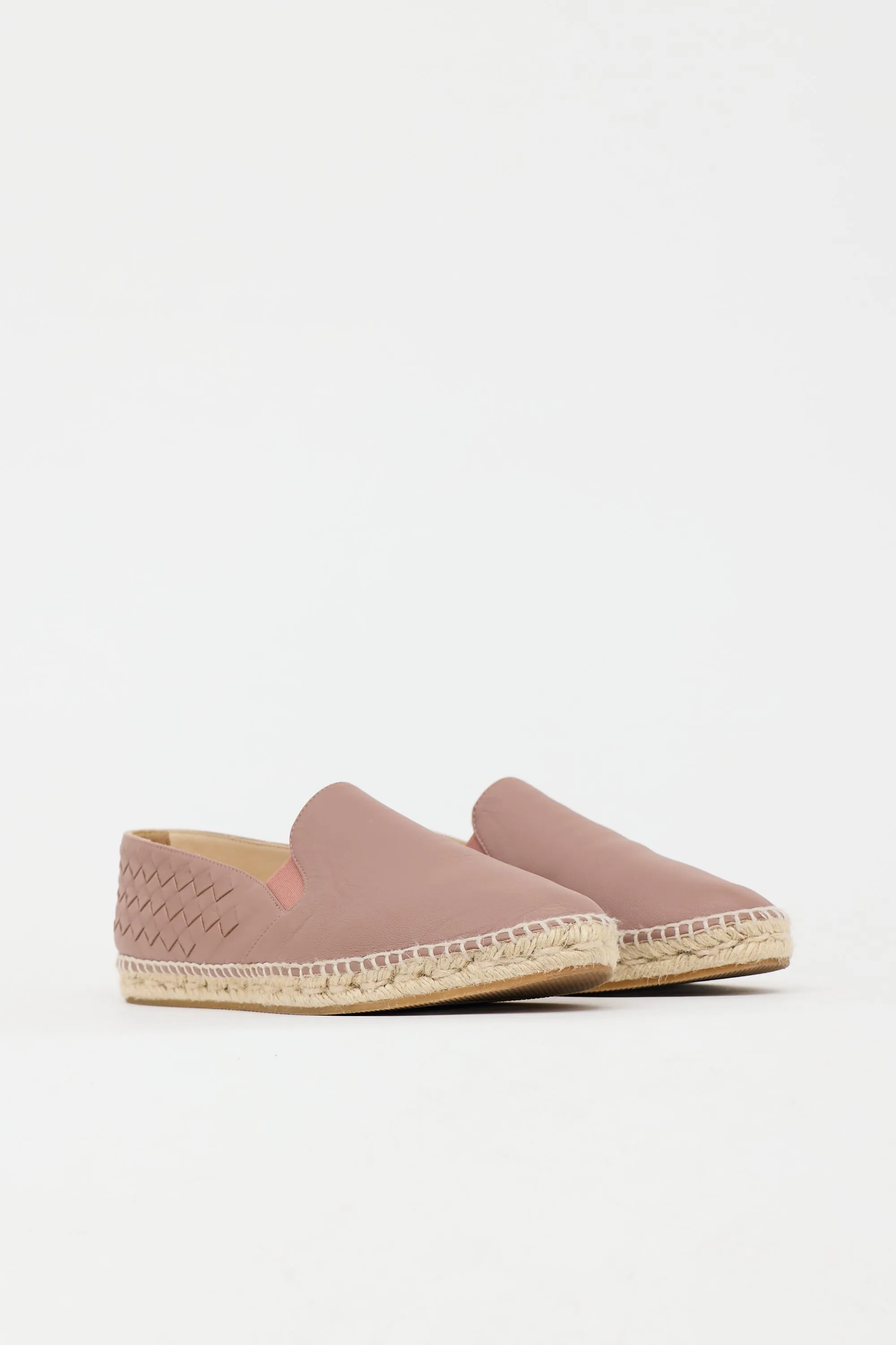 Intrecciato Leather Espadrille sold by VSP Consignment product image thumbnail 3