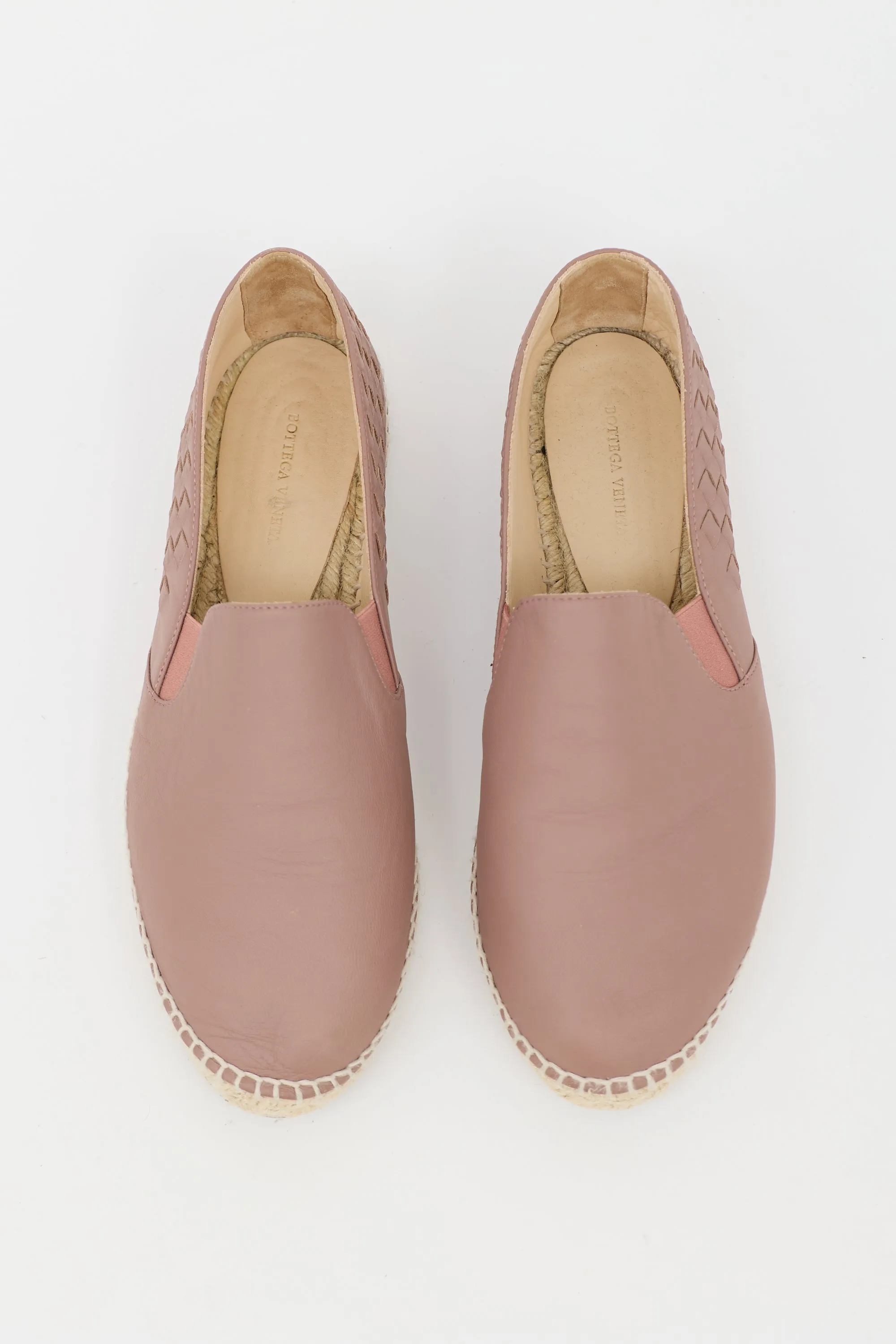 Intrecciato Leather Espadrille sold by VSP Consignment product image thumbnail 2