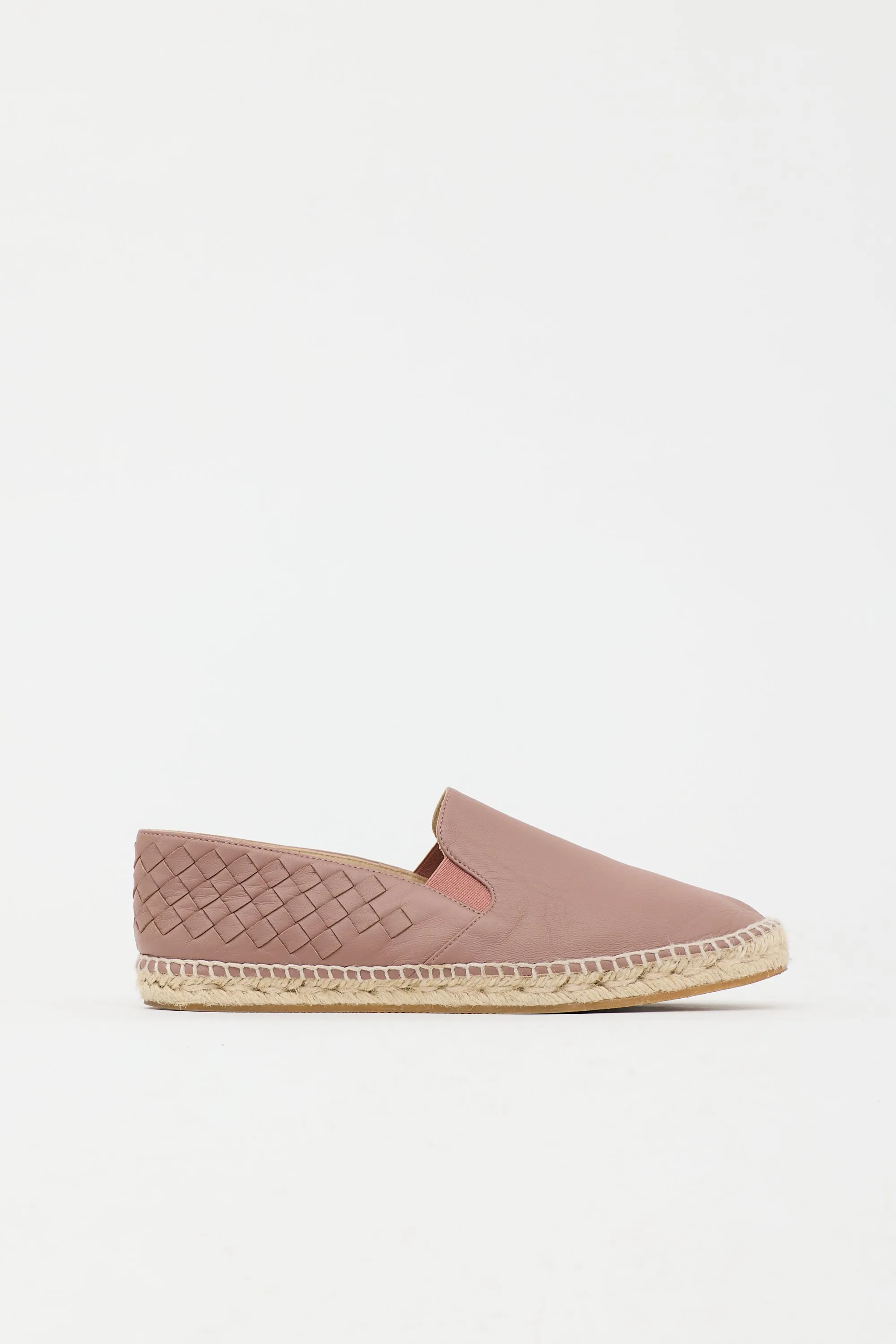 Intrecciato Leather Espadrille sold by VSP Consignment