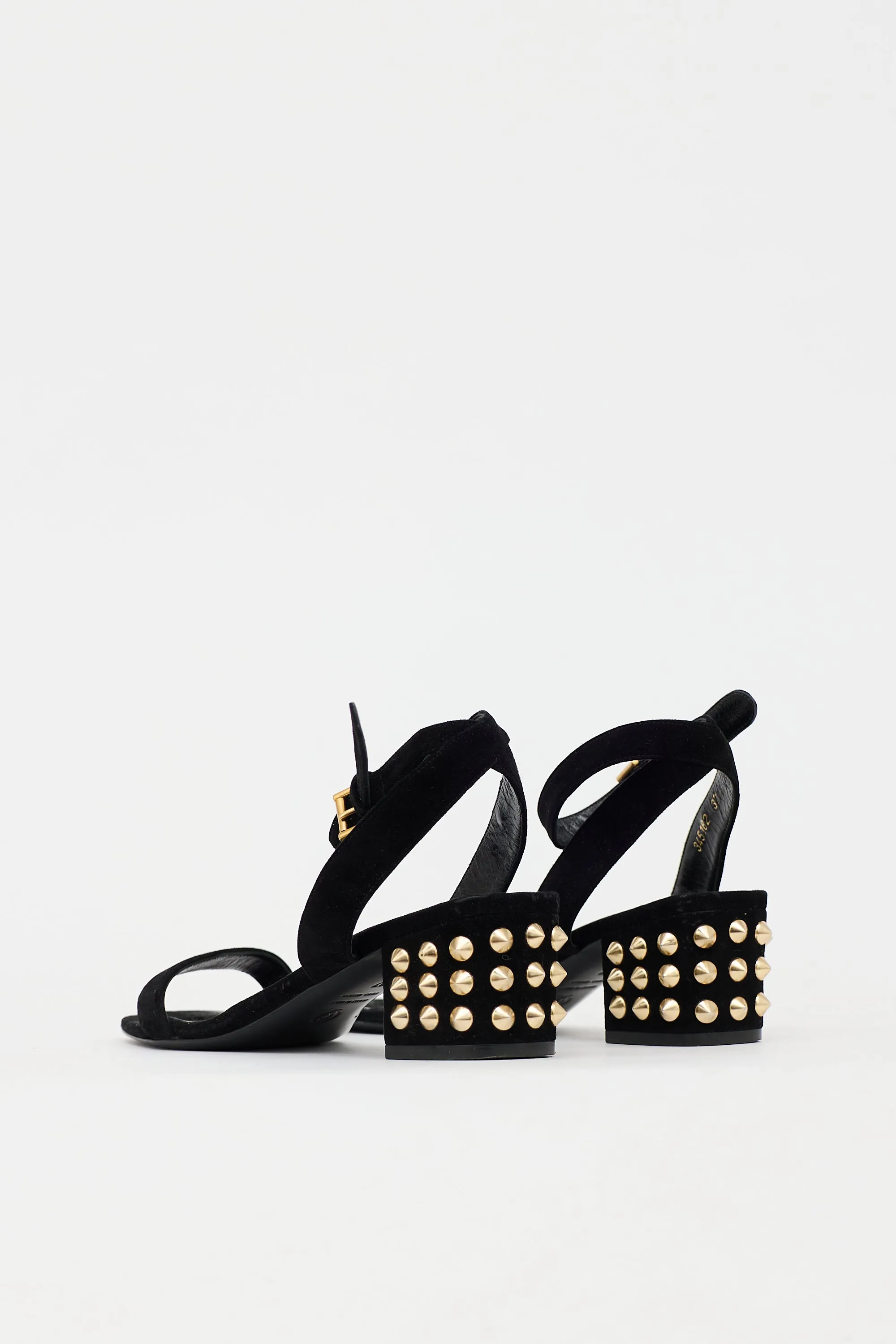 Suede Studded Sandal sold by VSP Consignment product image thumbnail 4