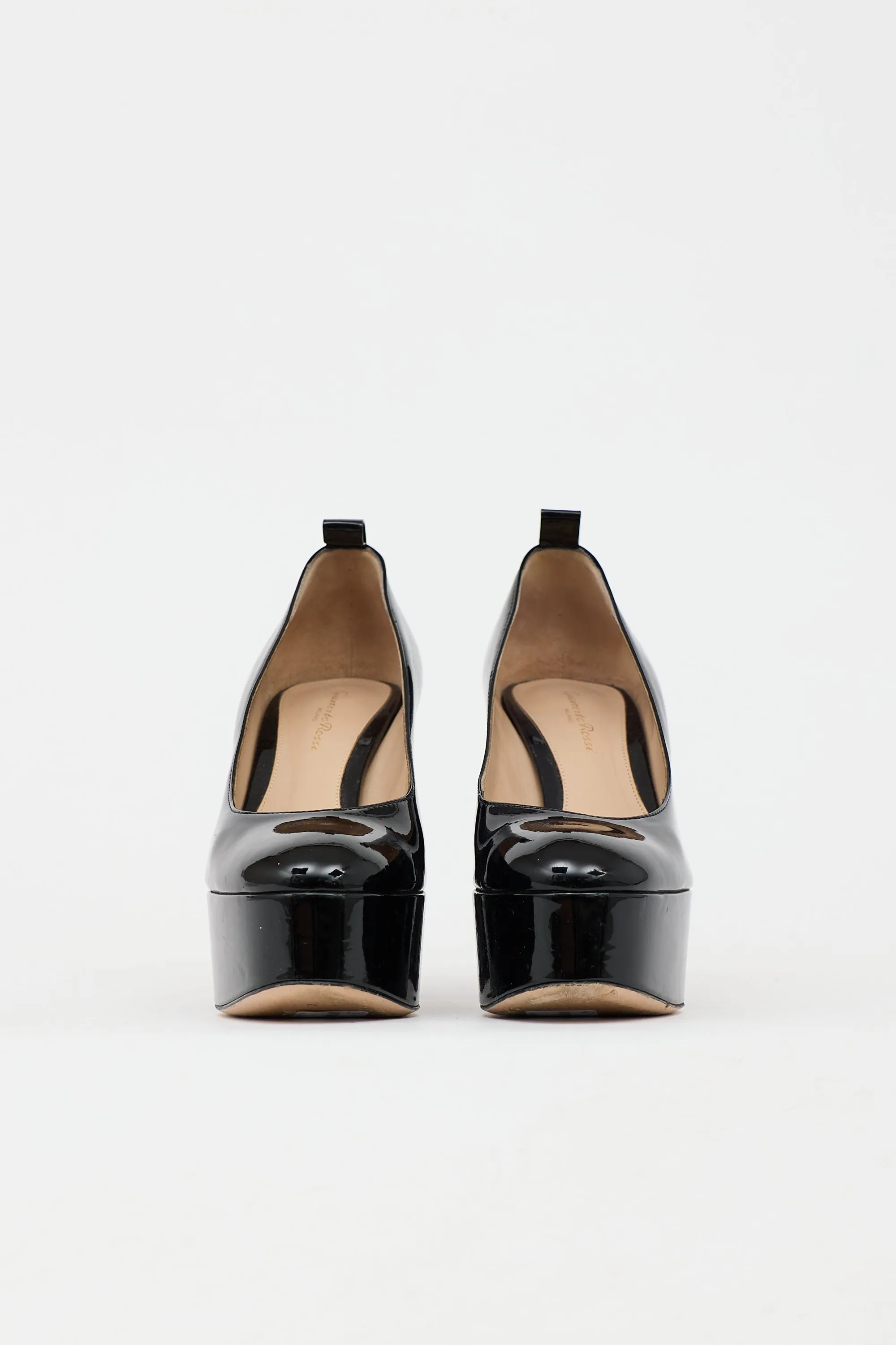 Leather Platform Pump sold by VSP Consignment product image thumbnail 3