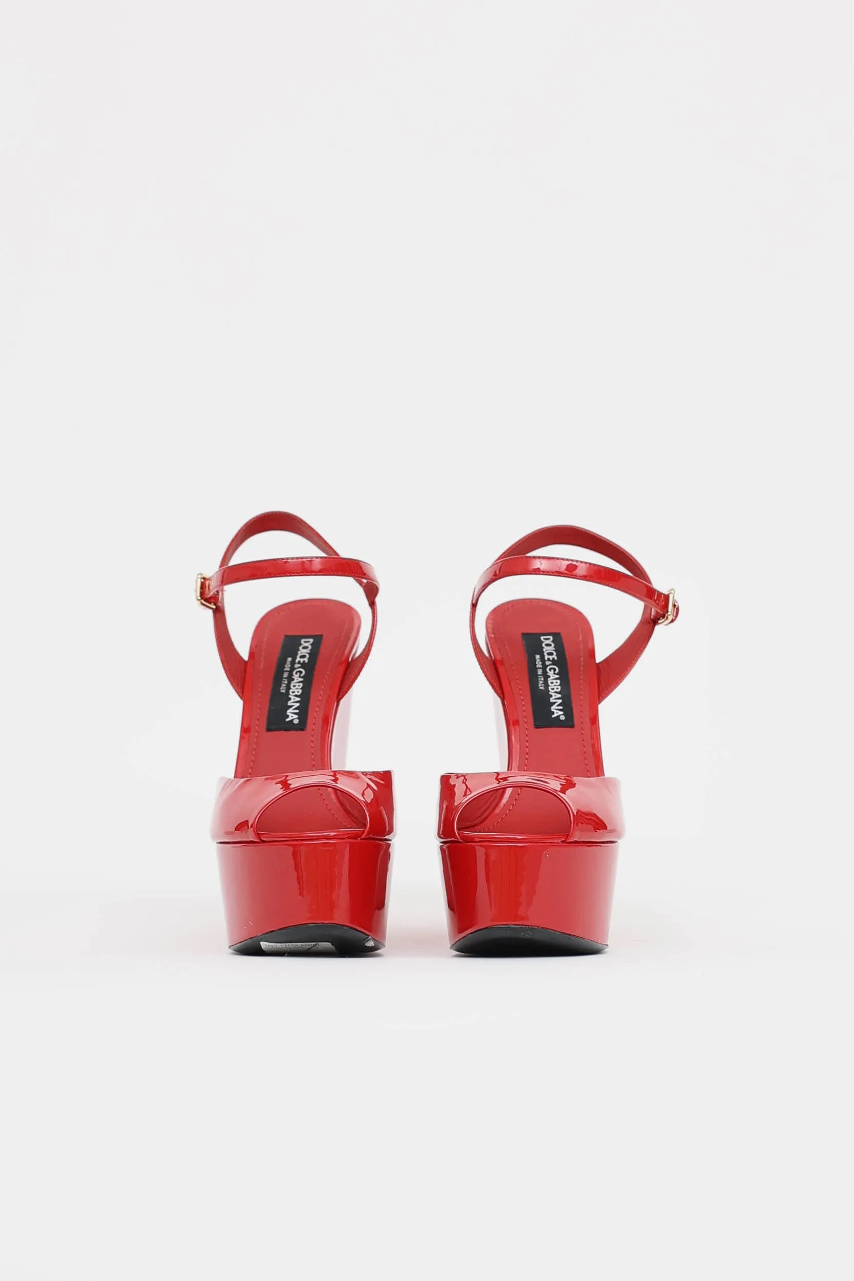 Patent Wedge Sandal sold by VSP Consignment product image thumbnail 3