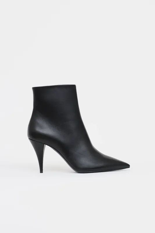 Leather Kiki Boot made by Yves Saint Laurent