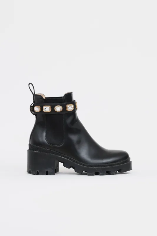 Crystal Trip Boot made by Gucci