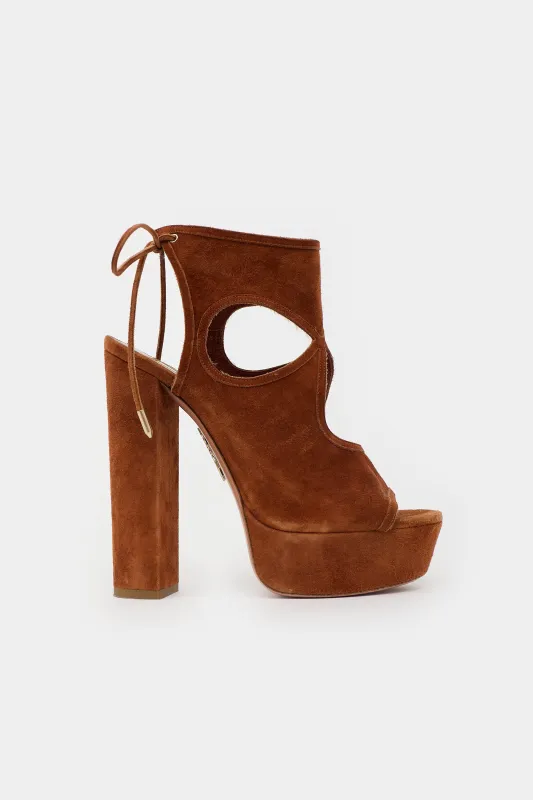 Suede Sexy Thing Sandal made by Aquazzura