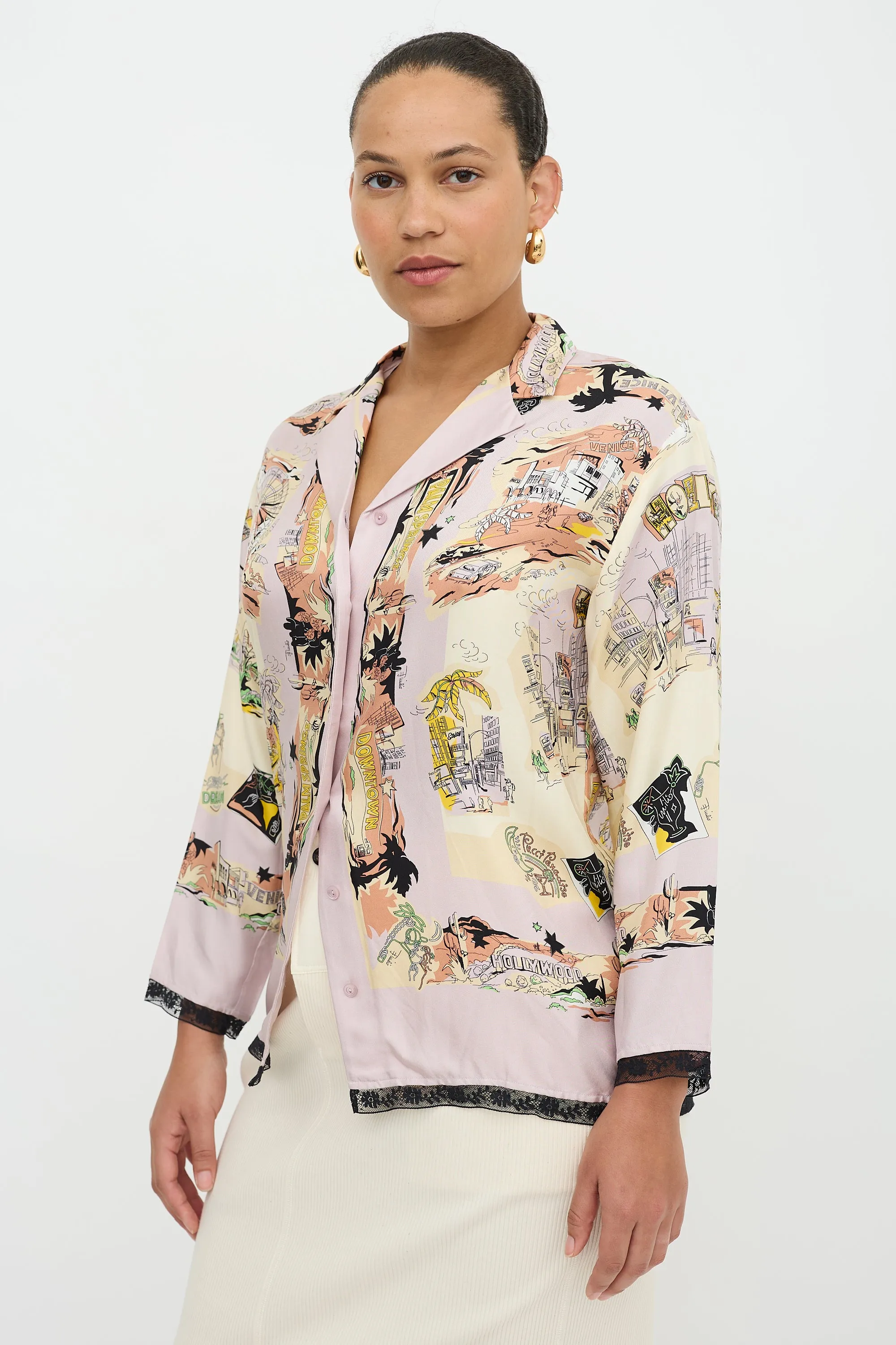 Silk Palm Springs Shirt sold by VSP Consignment product image thumbnail 3