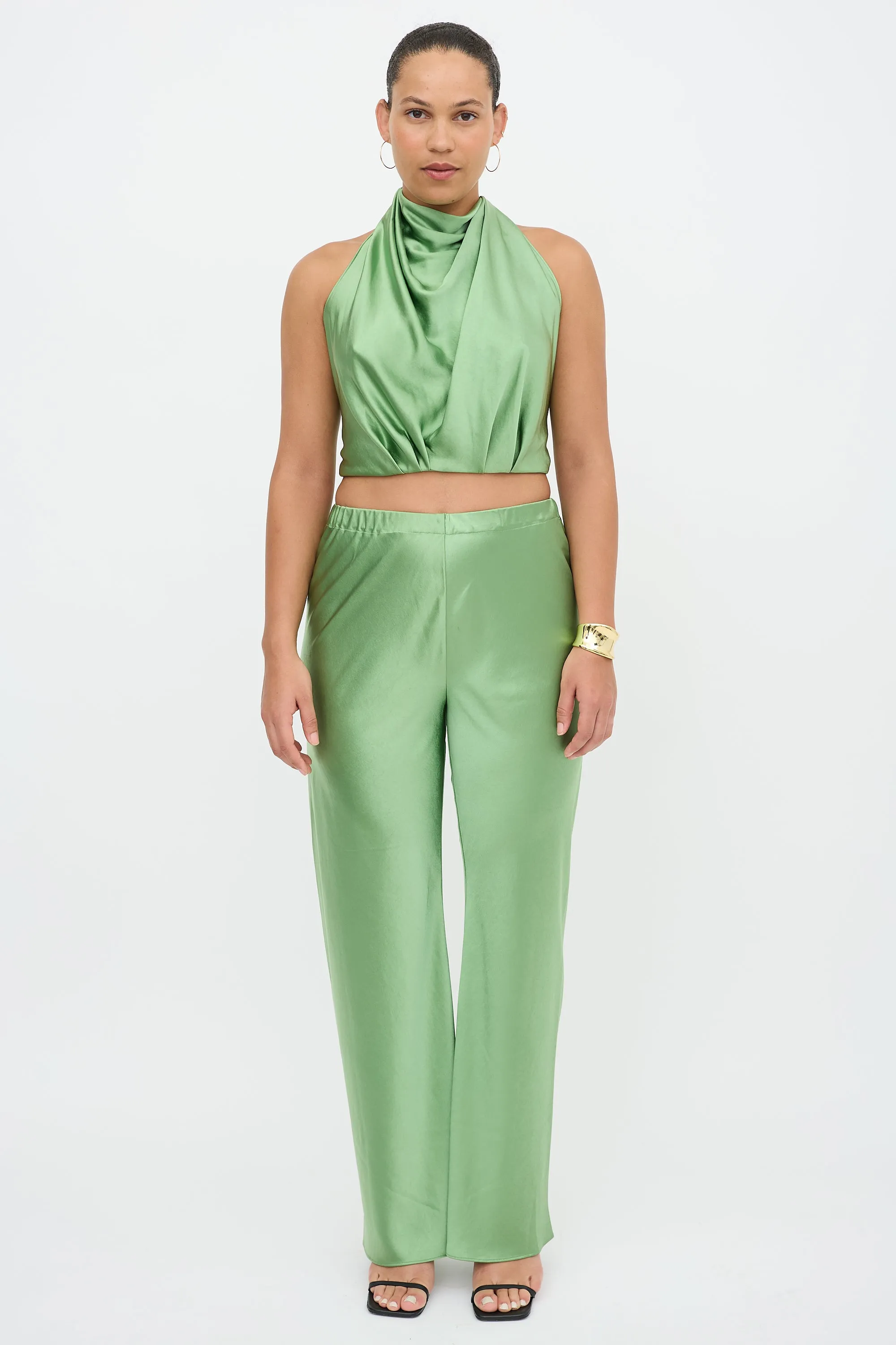 Satin Co-Ord Set sold by VSP Consignment