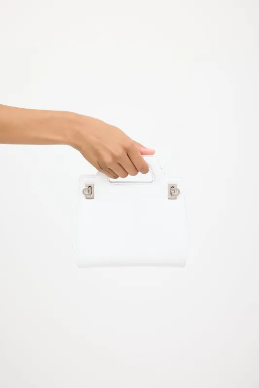 Patent Leather Wanda Bag made by Salvatore Ferragamo