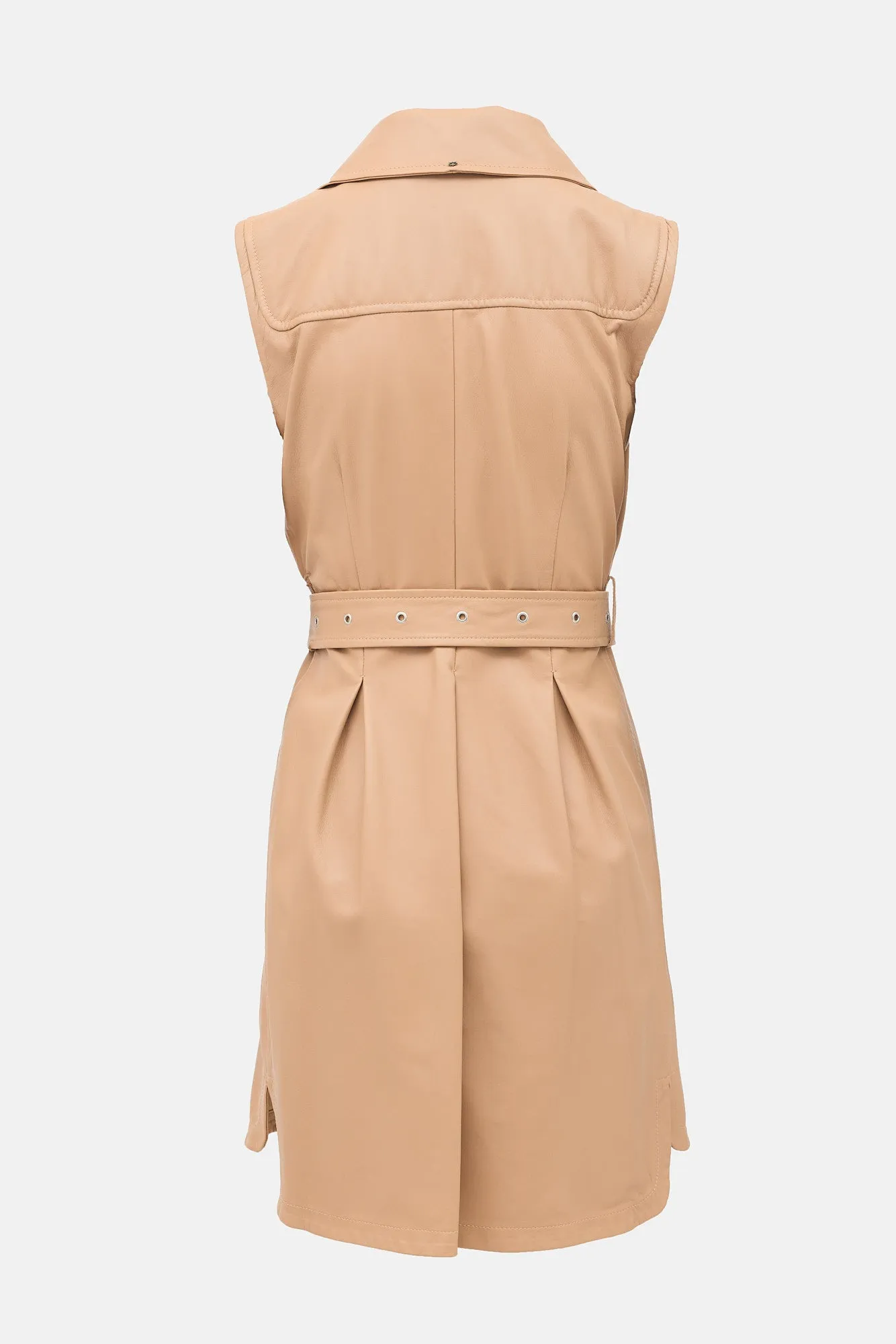 Leather Belted Dionne Dress sold by VSP Consignment product image thumbnail 2