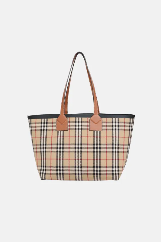 Medium Vintage Check London Tote Bag made by Burberry