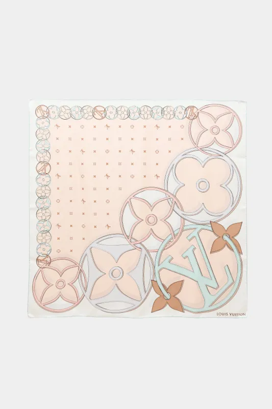 Silk Monogram LV Duality Scarf made by Louis Vuitton