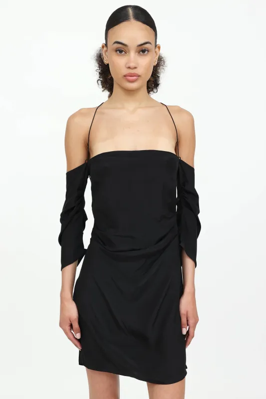 Silk Samaca Mini Dress made by GAUGE81