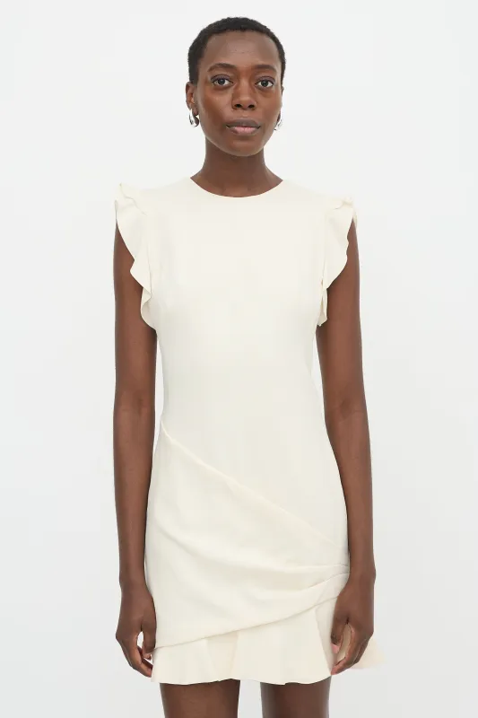 Wool Ruffled Dress made by Emilio Pucci