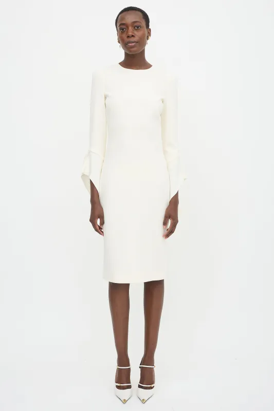 Extended Cuff Sheath Dress made by Tom Ford