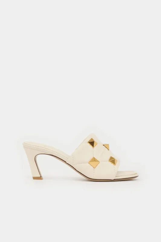 Quilted Rockstud  Mule made by Valentino