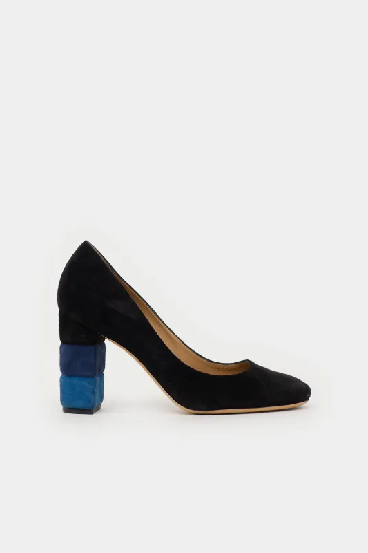 Suede  Pump made by Salvatore Ferragamo