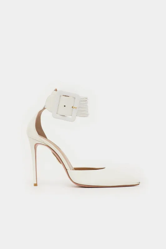 Leather Casablanca Heel made by Aquazzura