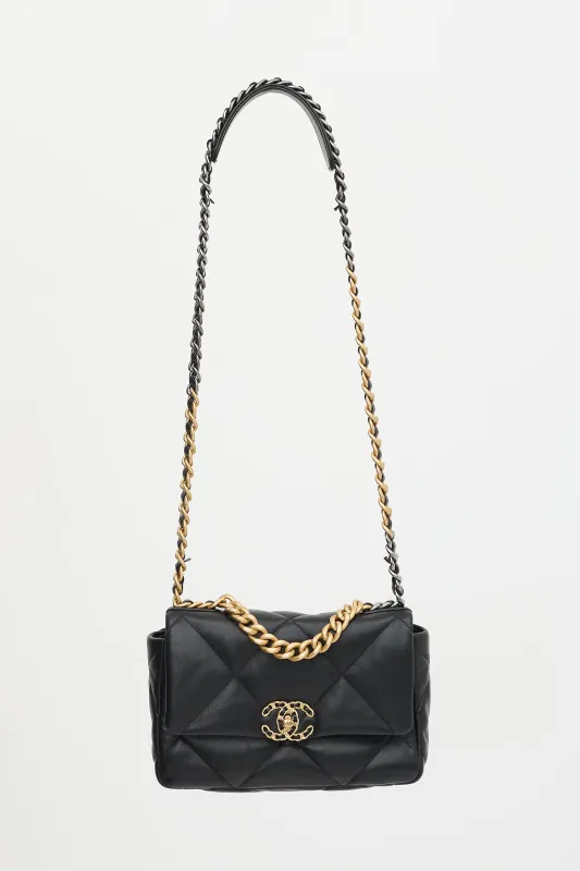 Quilted Leather 19 Bag made by Chanel