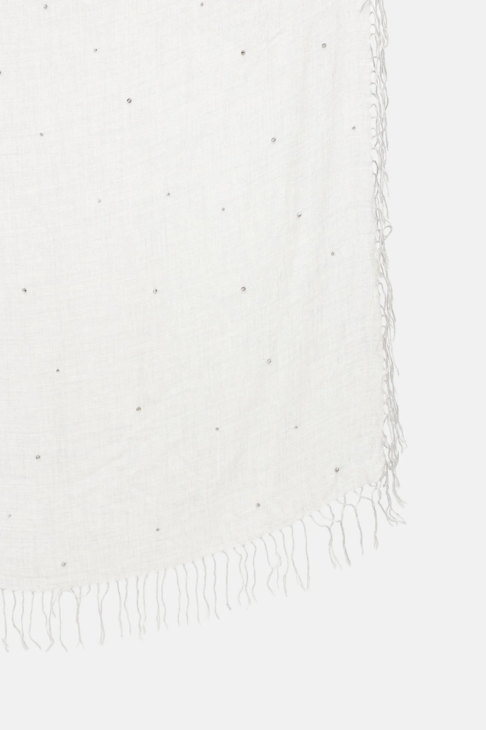 Rhinestone Fringe Scarf sold by VSP Consignment product image thumbnail 2