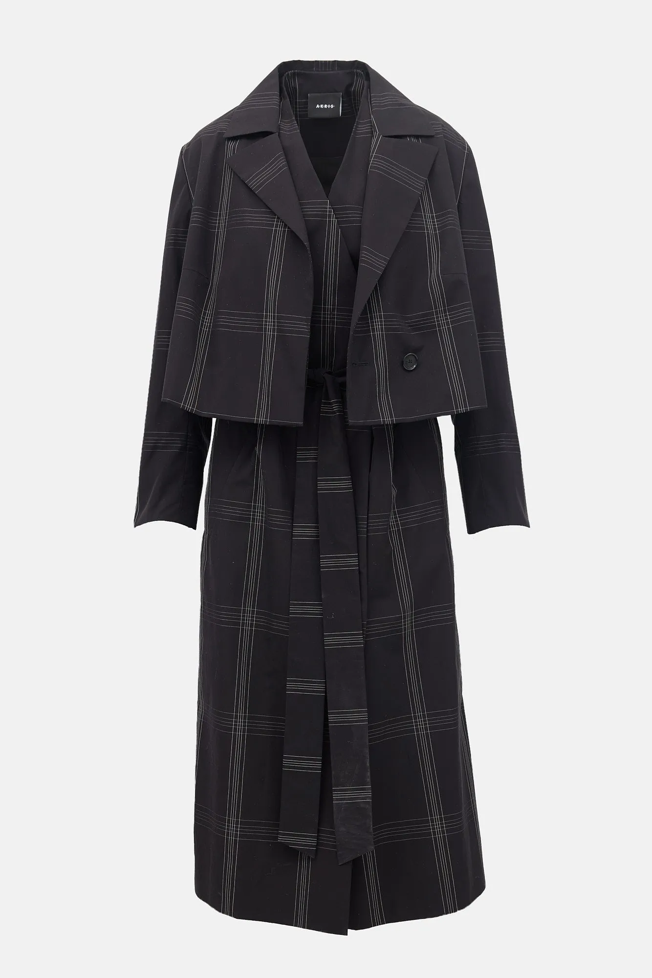 Check Trench Set sold by VSP Consignment