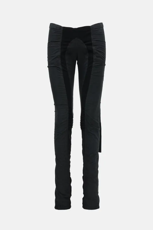 DRKSHDW Ribbed Knee Pant made by Rick Owens