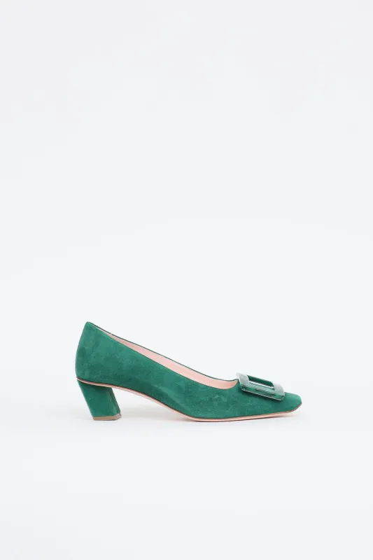 Granite Buckle Belle Pump made by Roger Vivier