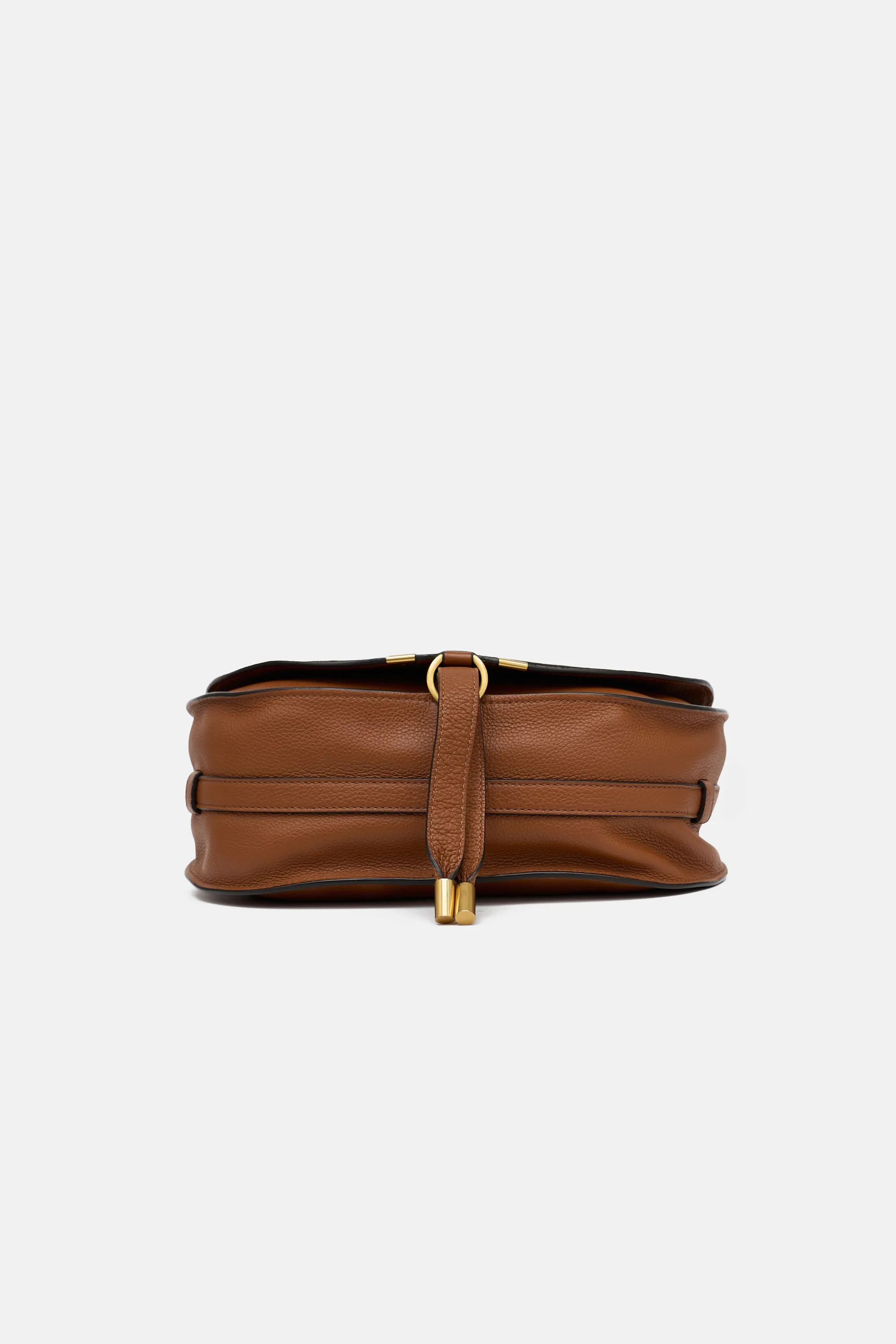 Leather Medium Marcie Saddle Bag sold by VSP Consignment product image thumbnail 5
