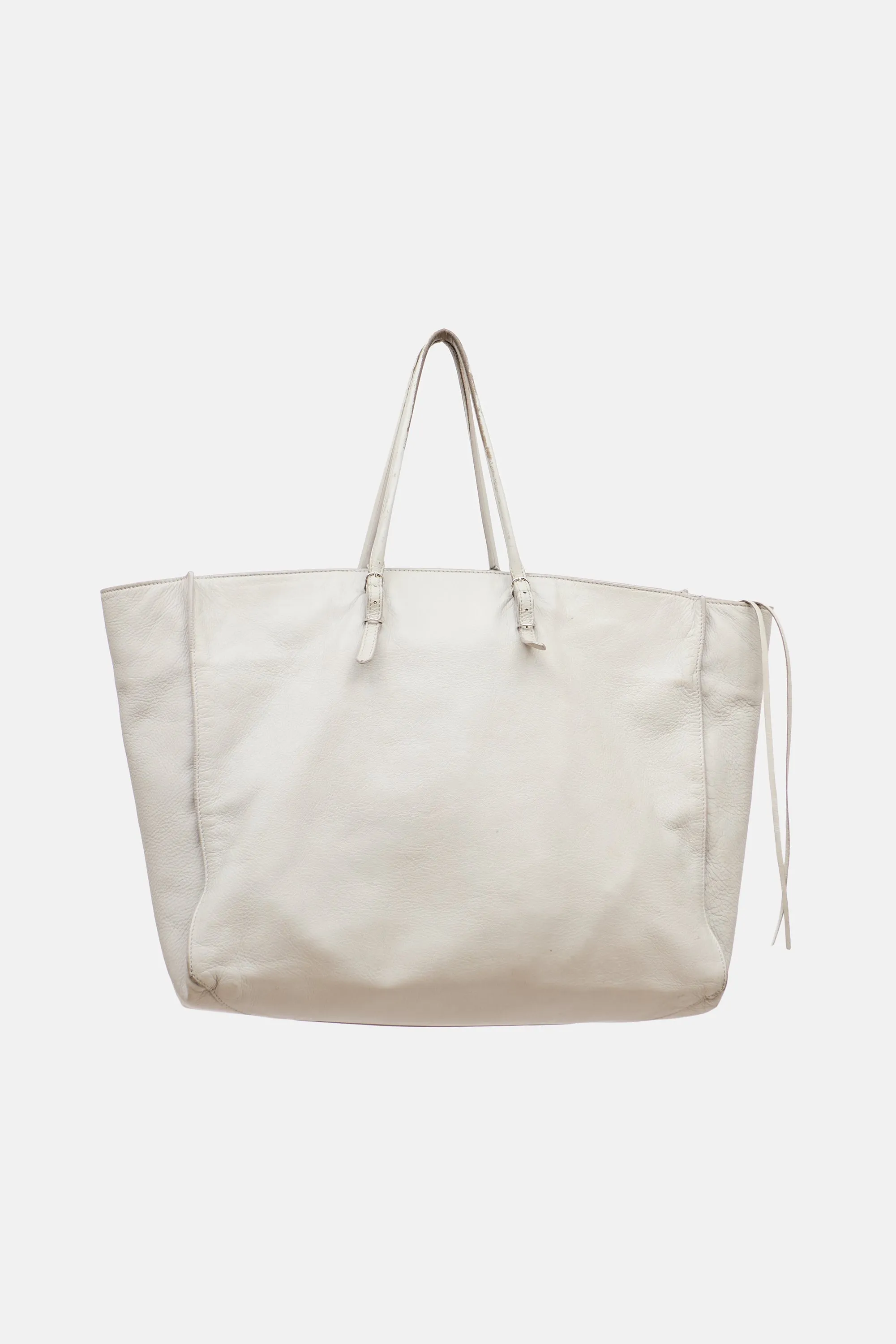 Leather Papier A4 Tote Bag sold by VSP Consignment product image thumbnail 2
