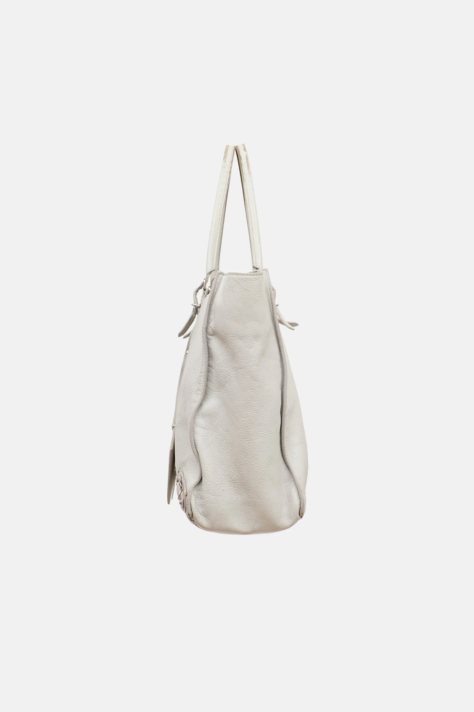 Leather Papier A4 Tote Bag sold by VSP Consignment product image thumbnail 3